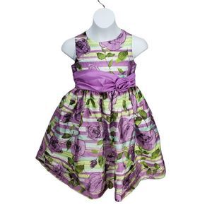 Marmellata‎ Classics purple size 7 Floral flower Dress 54177002